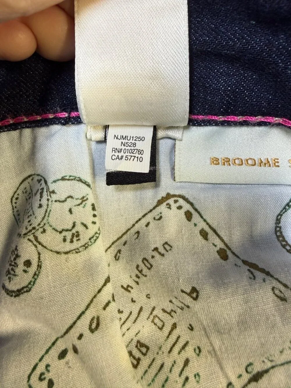 Kate Spade‎ Women’s Broome Street Skinny Jeans 28 Dark Indigo EUC